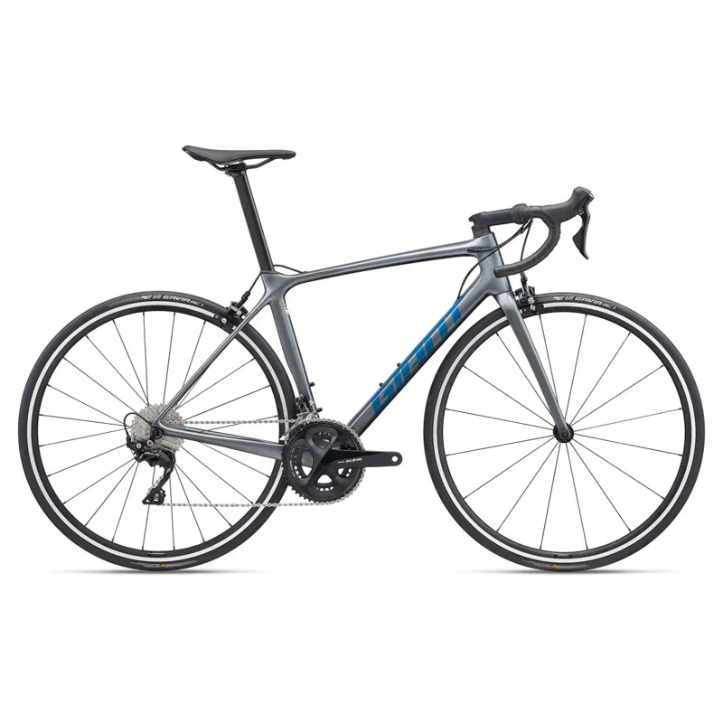 Giant TCR Advanced 2 Road Bike 2024 In Charcoal