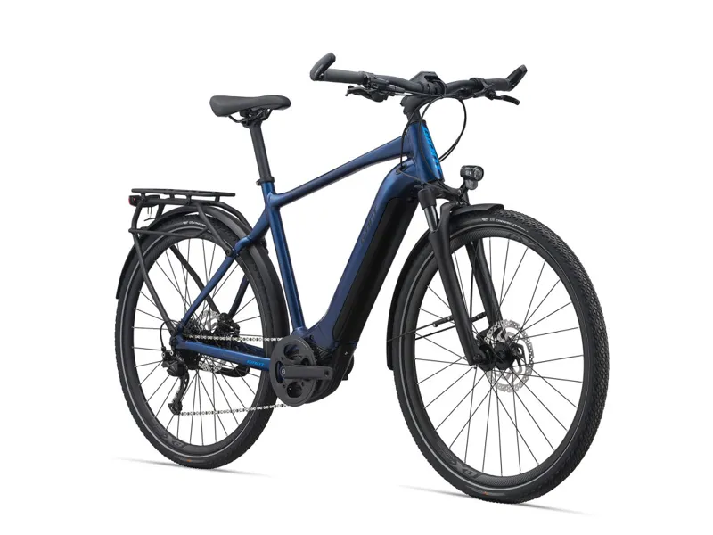 Giant Explore E+ 2 GTS Electric Hybrid Bike 2022 In Metallic Navy