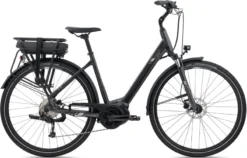 Giant Entour E+ 2 LDS Lowstep Electric Hybrid Bike 2022 In Black