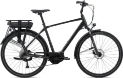 Giant Entour E+ 2 GTS Electric Hybrid Bike 2022 In Gunmetal Black