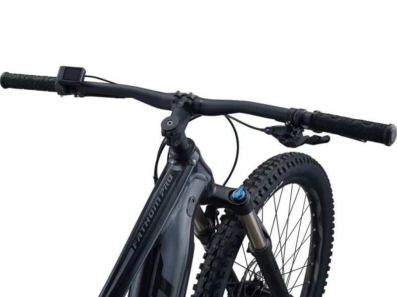 Giant Fathom E+ 2 Pro Electric Mountain Bike 2023 In Gunmetal Black - Image 4