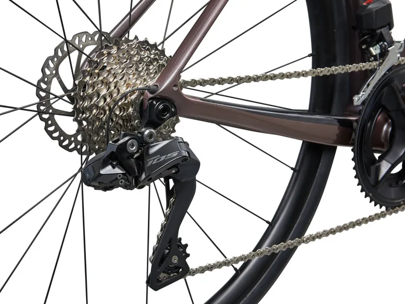 Giant Defy Advanced 1 105 Di2 Road Bike 2023 In Orion Nebula - Image 5