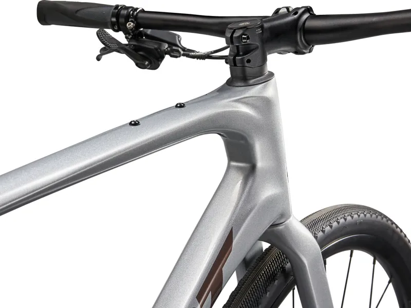 Giant FastRoad AR Advanced 1 Hybrid Bike 2023 In Silver - Image 5