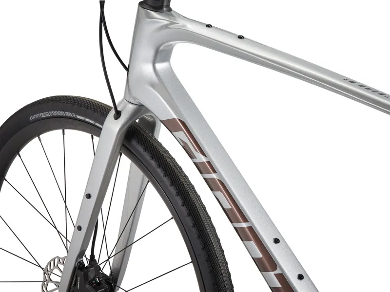 Giant FastRoad AR Advanced 1 Hybrid Bike 2023 In Silver - Image 2