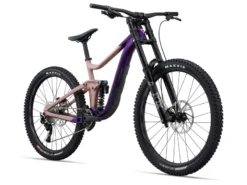 Giant Reign SX Full Suspension Mountain Bike 2023 In Purple/Petra Clay