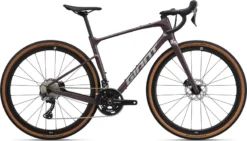Giant Revolt Advanced 0 Gravel Bike 2023 In Charcoal Plum