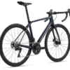 Giant TCR Advanced 1+ Disc Road Bike 2023 In Cold Night