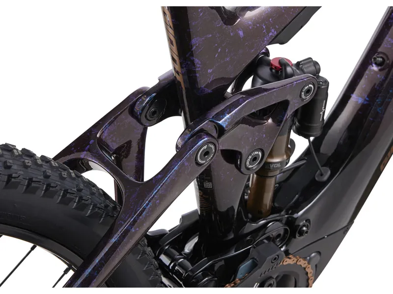 Giant Trance X Advanced E+ EL 0 Full Suspension Electric Mountain Bike 2023 In Mirage/Black - Image 6