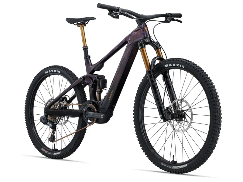 Giant Trance X Advanced E+ EL 0 Full Suspension Electric Mountain Bike 2023 In Mirage/Black