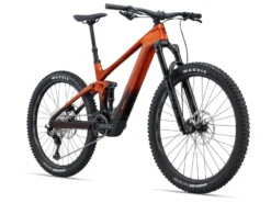Giant Trance X Advanced E+ EL 2 Full Suspension Electric Mountain Bike 2023 In Amber Glow/Cordovan