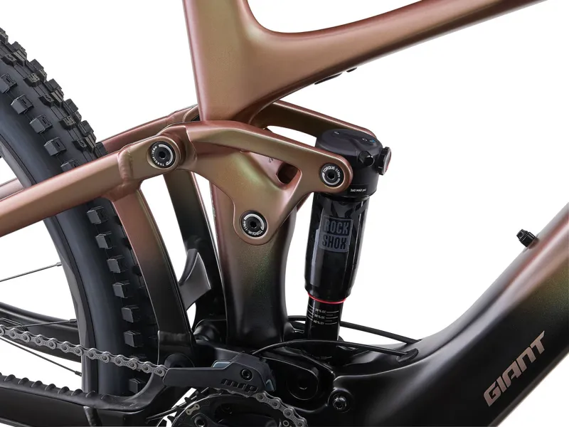 Giant Trance X Advanced E+ EL 3 Full Suspension Electric Mountain Bike 2023 In Messier/Panther - Image 5