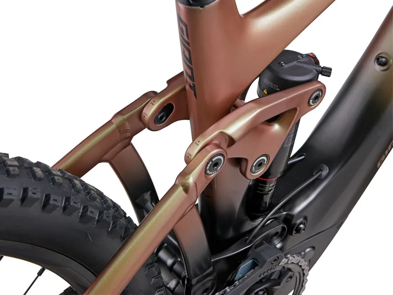 Giant Trance X Advanced E+ EL 3 Full Suspension Electric Mountain Bike 2023 In Messier/Panther - Image 6