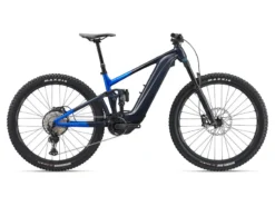 Giant Trance X E+ 1 Full Suspension Electric Mountain Bike 2024 In Cold Night