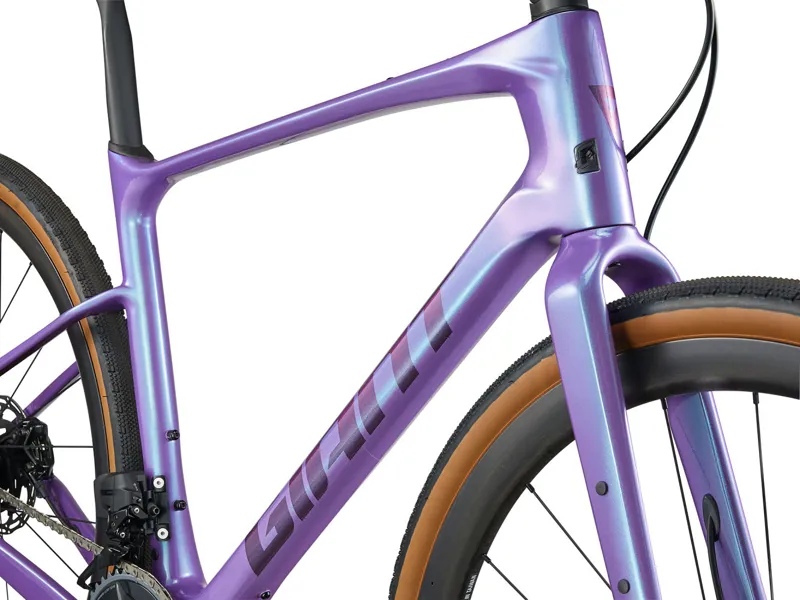 Giant Revolt Advanced Pro 0 Gravel Bikes 2024 In Digital Blurple - Image 2