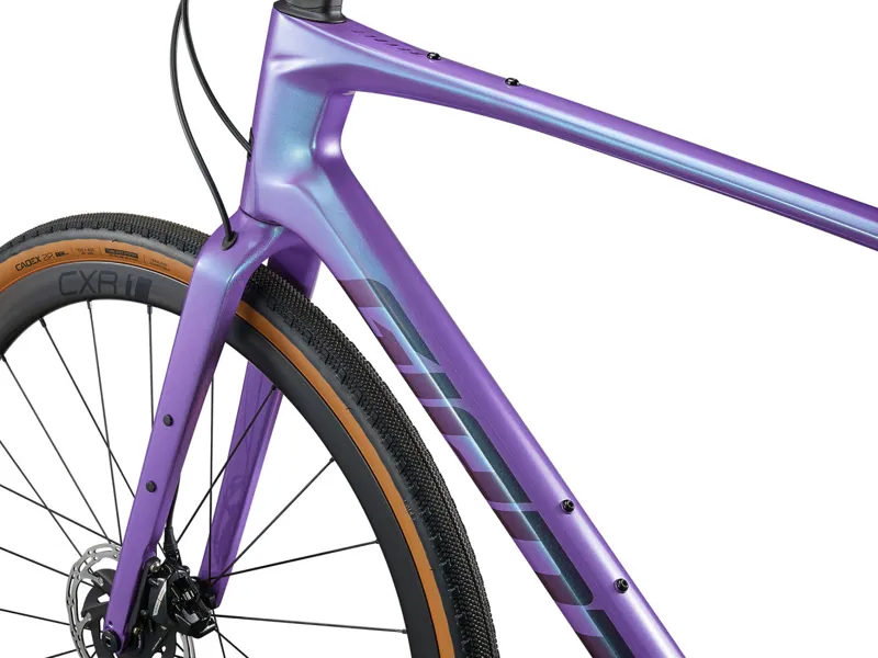 Giant Revolt Advanced Pro 0 Gravel Bikes 2024 In Digital Blurple - Image 5
