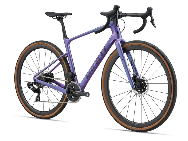 Giant Revolt Advanced Pro 0 Gravel Bikes 2024 In Digital Blurple