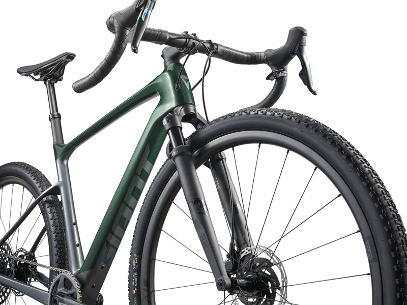 Giant Revolt X Advanced Pro 0 Gravel Bike 2024 In Kelp Forest/Charcoal - Image 5