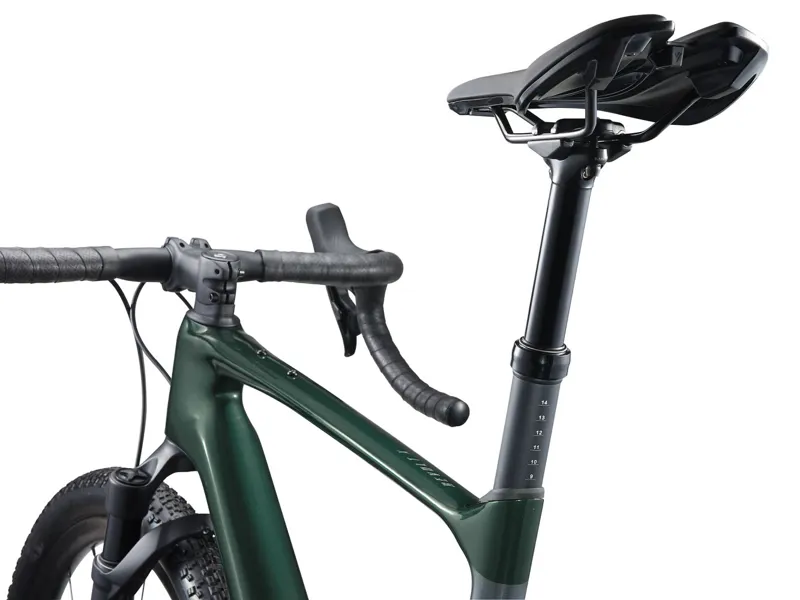 Giant Revolt X Advanced Pro 0 Gravel Bike 2024 In Kelp Forest/Charcoal - Image 4