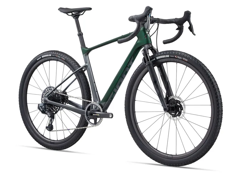 Giant Revolt X Advanced Pro 0 Gravel Bike 2024 In Kelp Forest/Charcoal
