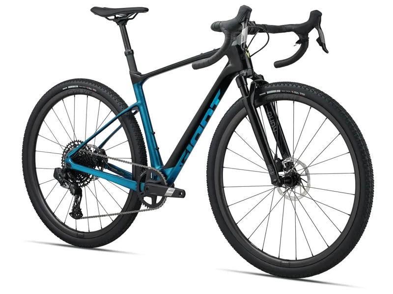 Giant Revolt X Advanced Pro 2 Gravel Bike 2024 In Black/Sea Sparkle
